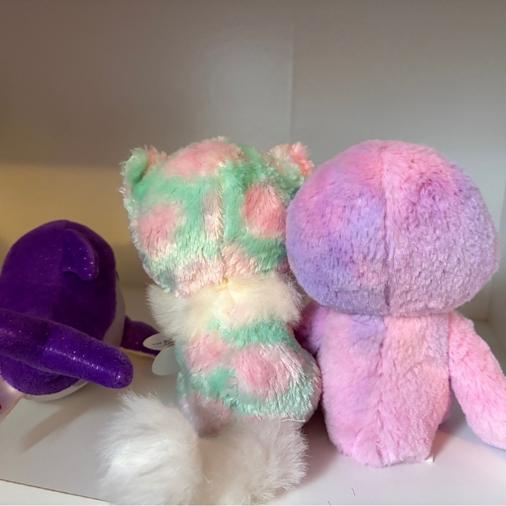 TY Beanie Boo lot of 5–Karli koala, Dreamy sloth, Opal cat, Flips dolphin plush - Picture 3 of 16